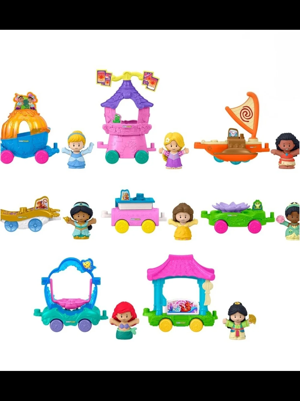Fisher-Price Little People Disney Princess Parade